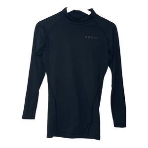 Tesla black compression long sleeve athletic shirt - Women’s S